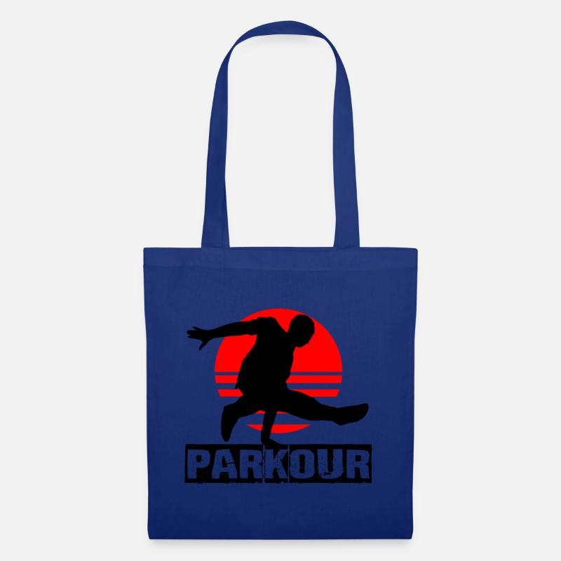 Parkour - Stoffbeutel - Royalblau
