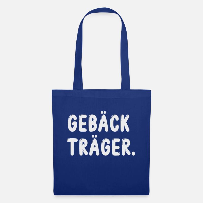 Gebäck Träger Gebäckträger - Stoffbeutel - Royalblau