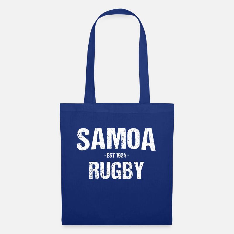 Samoa Rugby Union - Stoffbeutel - Royalblau