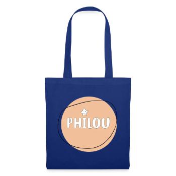 Philou - Sac en tissu - bleu royal - Devant