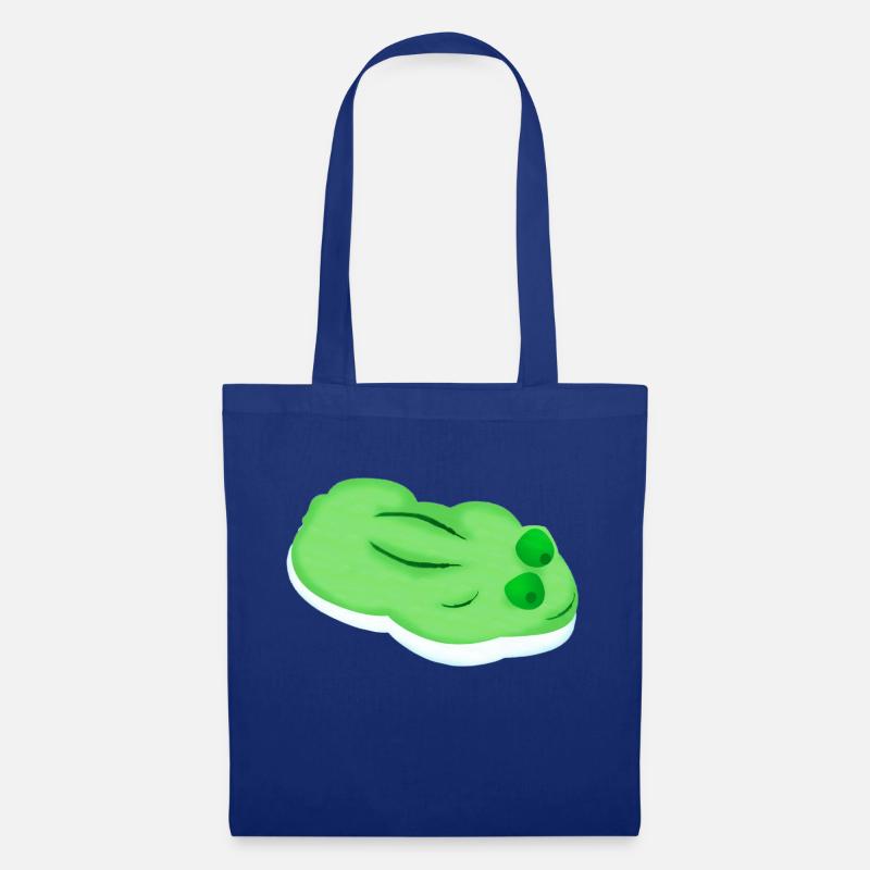 Gummifrosch comic - Stoffbeutel - Royalblau