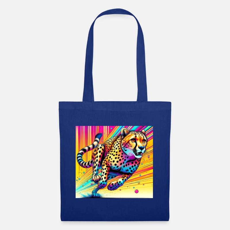 Gepard - Stoffbeutel - Royalblau