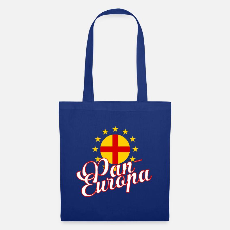 Pan-Europa Retro-Skript - Stoffbeutel - Royalblau