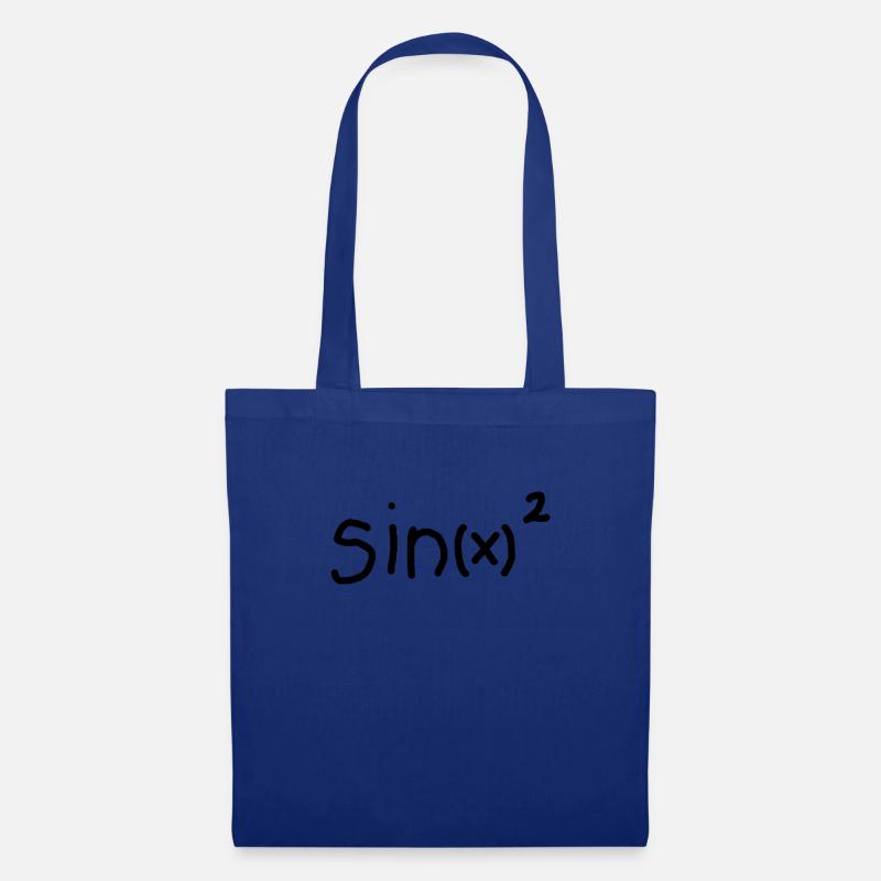 sin (x) 2 + cos (x) 2 = 1 sin - Tote Bag - royal blue