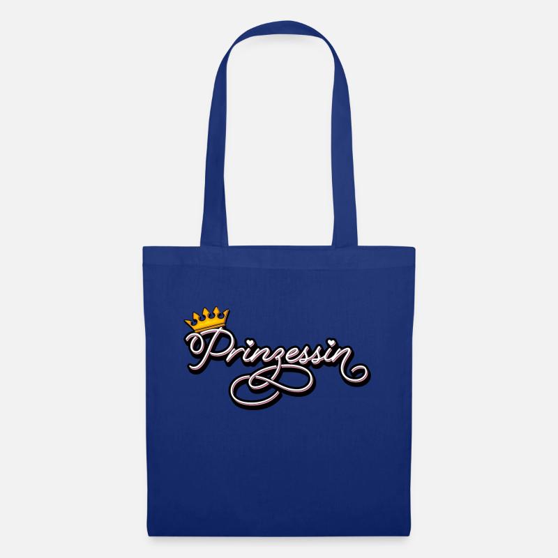 Prinzessin - Stoffbeutel - Royalblau