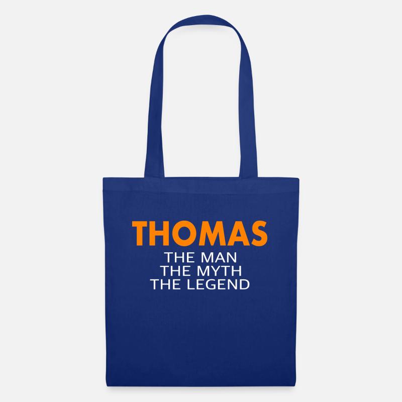 Thomas the man the myth the legend - Stoffbeutel - Royalblau