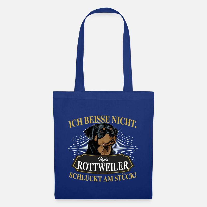ROTTWEILER - Stoffbeutel - Royalblau