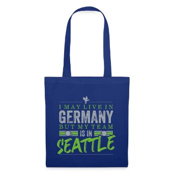 Seattle Football Fans Germany - Stoffbeutel - Royalblau - Vorne