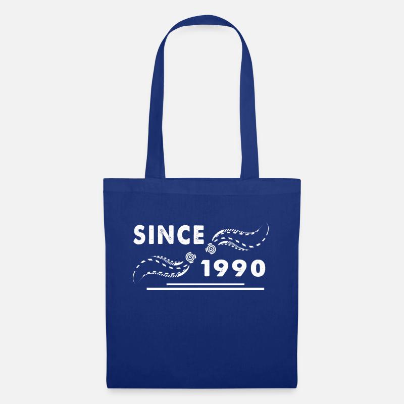 SEIT 1990 - Stoffbeutel - Royalblau
