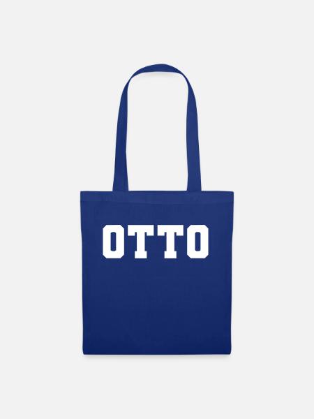 Name - Otto - Stoffbeutel - Royalblau