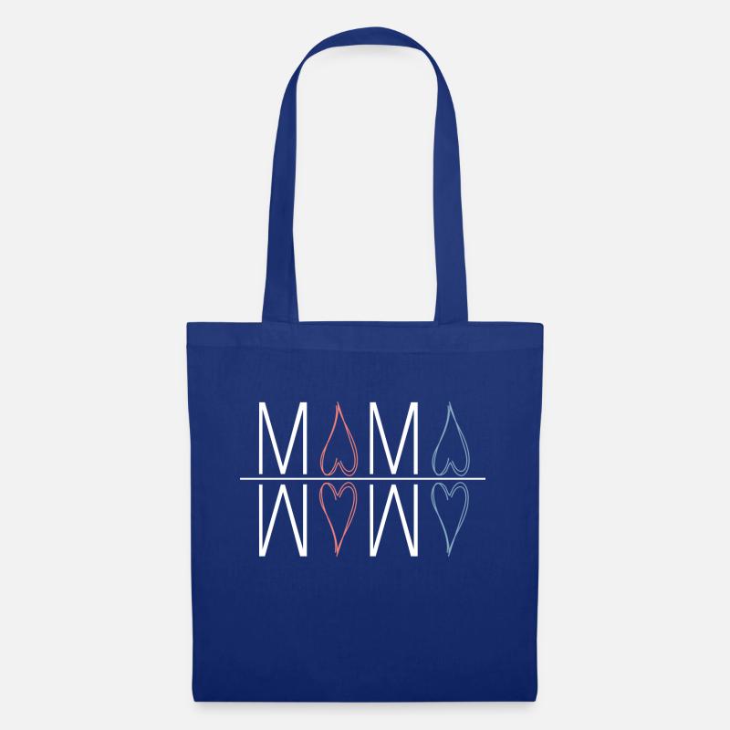Mama - Stoffbeutel - Royalblau