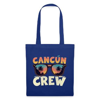 Cancun Crew - Stoffbeutel - Royalblau - Vorne