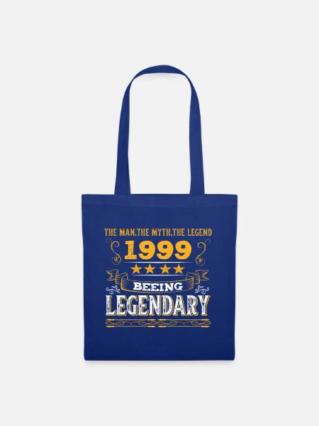 Birthday legendär 1999 - Stoffbeutel - Royalblau