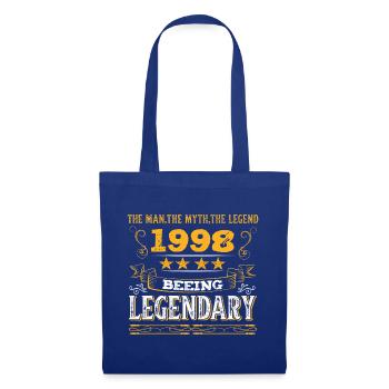 Birthday legendär 1998 - Stoffbeutel - Royalblau - Vorne