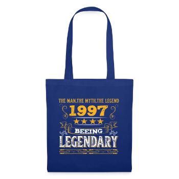 Birthday legendär 1997 - Stoffbeutel - Royalblau - Vorne
