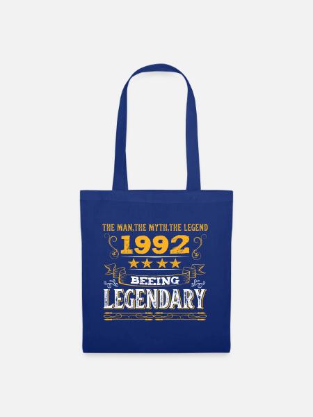 Birthday legendär 1992 - Stoffbeutel - Royalblau