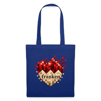 Franken - Stoffbeutel - Royalblau - Vorne