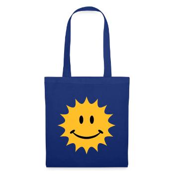 sun - Stoffbeutel - Royalblau - Vorne
