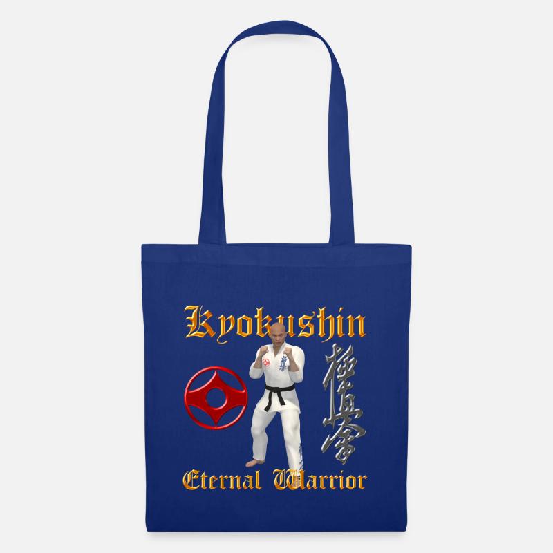 Kyokushin Krieger - Stoffbeutel - Royalblau