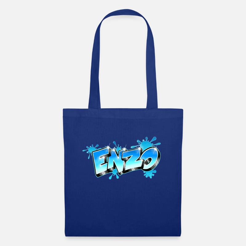 Enzo Style Graffiti - Tote Bag - royal blue