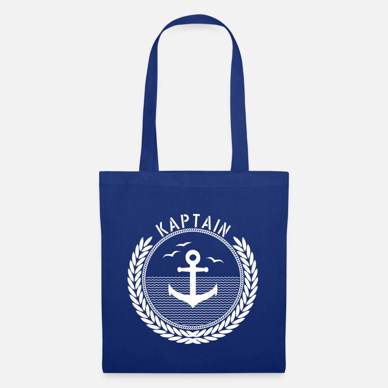 Kaptain - Anchor - Stoffbeutel - Royalblau