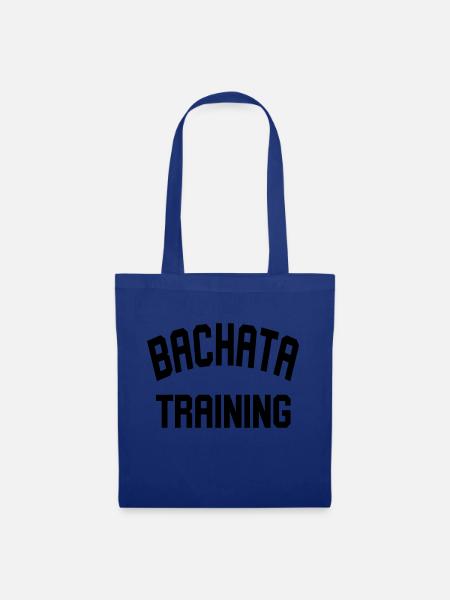 Bachata Training - Dance Shirt - Stoffbeutel - Royalblau