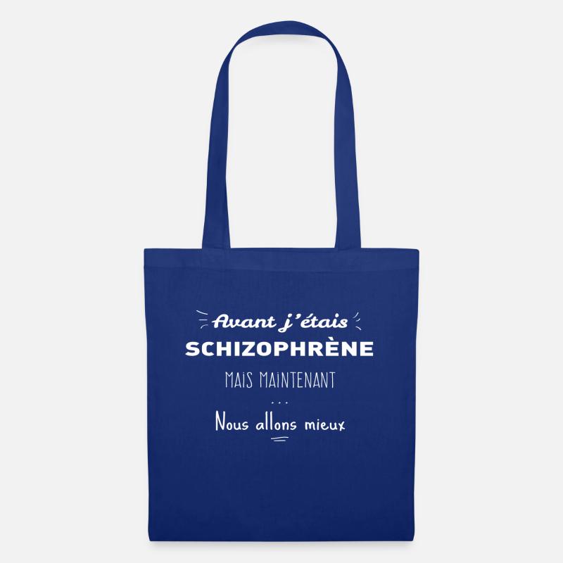 Schizophrene - Stoffbeutel - Royalblau