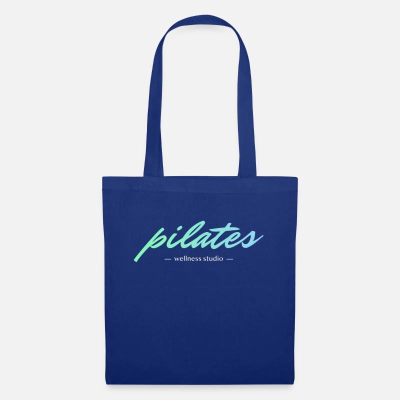 Pilates Wellness Studio - Stoffbeutel - Royalblau