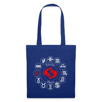 star signs fish - Tote Bag - royal blue - Front