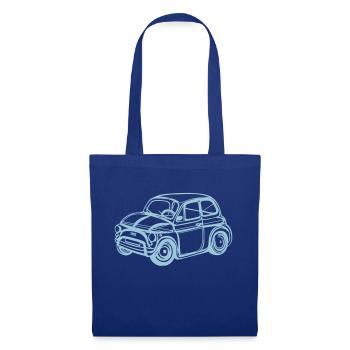 Voiture - Voiture - Sac en tissu - bleu royal - Devant