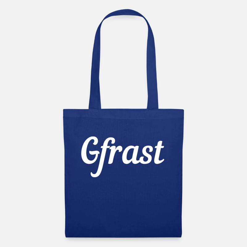 Dialecte viennois « Gfrast » - Sac en tissu - bleu royal