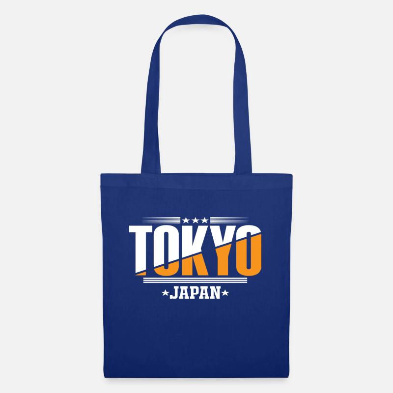Tokyo Japan - Stoffbeutel - Royalblau