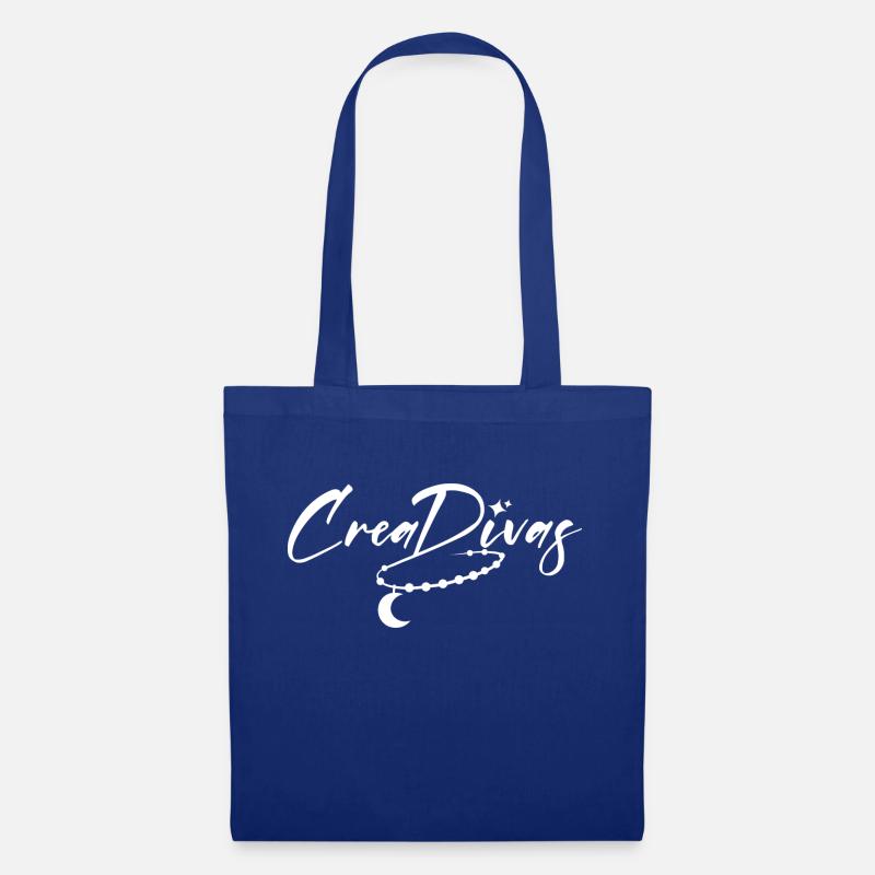 DIVAS LOGO ERSTELLEN 02 - Stoffbeutel - Royalblau