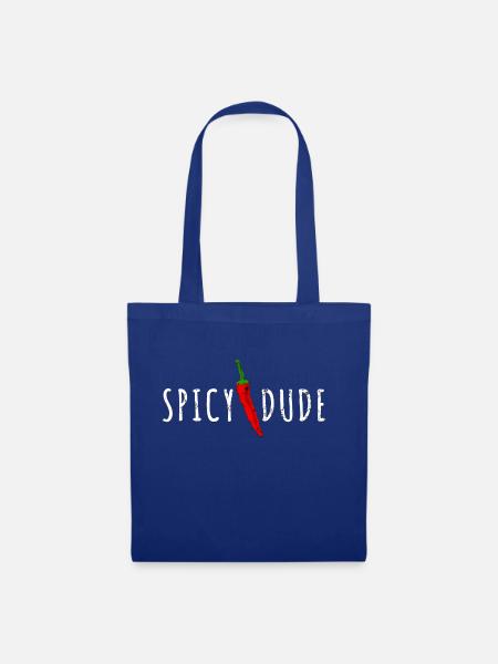 Spicy Dude - Stoffbeutel - Royalblau