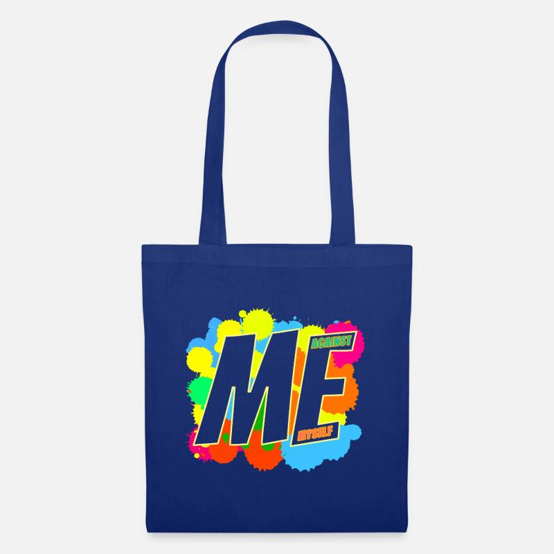 MOI & Moi-même - Sac en tissu - bleu royal