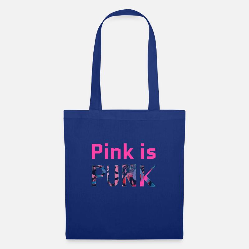Pink is Punk - Tote Bag - royal blue