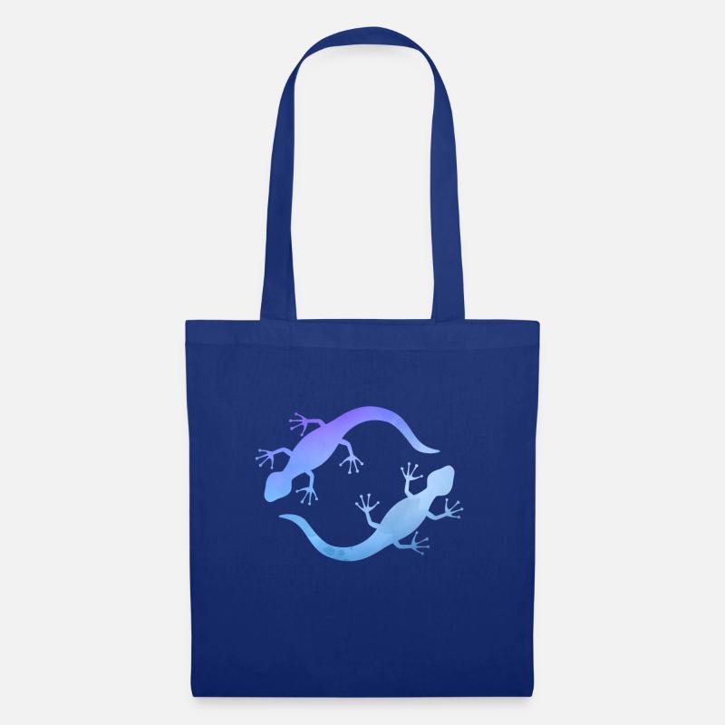 Blue lizards - Tote Bag - royal blue