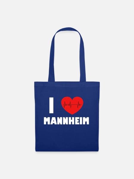Mannheim Monnem - Stoffbeutel - Royalblau