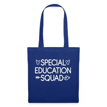 Special education squad - Stoffbeutel - Royalblau - Vorne