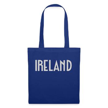 Irlande - Sac en tissu - bleu royal - Devant
