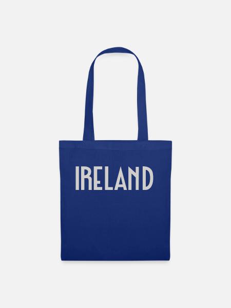 Irland - Stoffbeutel - Royalblau