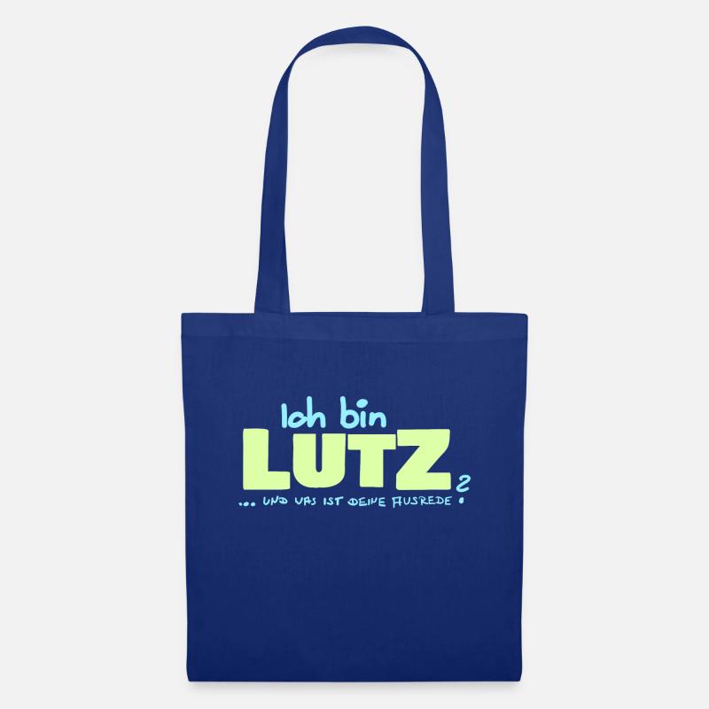 Lutz - Stoffbeutel - Royalblau