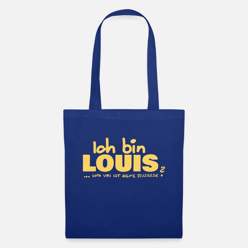 Louis - Stoffbeutel - Royalblau