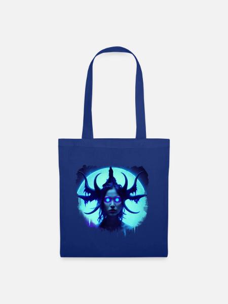 Demon der Eiszeit - Stoffbeutel - Royalblau