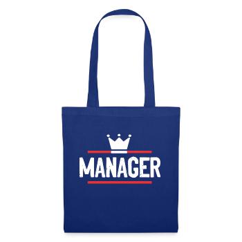 Manager Beruf - Stoffbeutel - Royalblau - Vorne