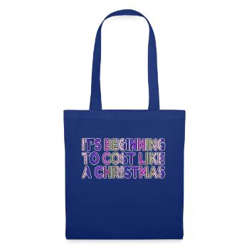 Fairy Tail Beard Dictons maladroits Arbre de Noël - Sac en tissu - bleu royal - Devant