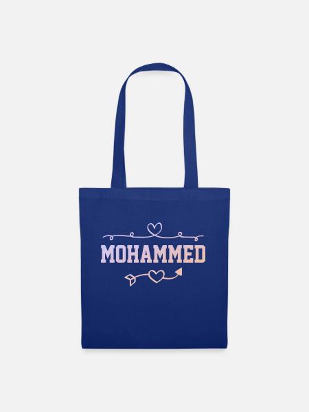 Mohammed - Stoffbeutel - Royalblau