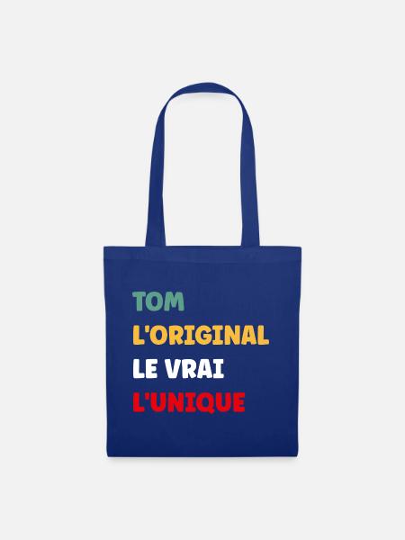 Tom - Stoffbeutel - Royalblau