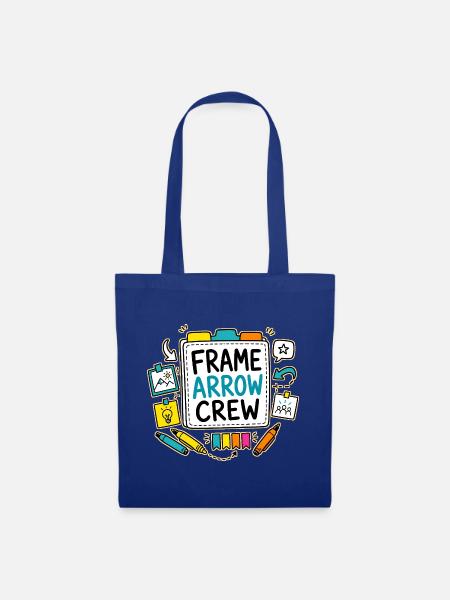 FRAME ARROW CREW - Stoffbeutel - Royalblau