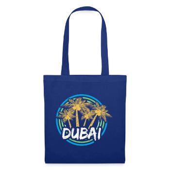 Ferien Dubai - Stoffbeutel - Royalblau - Vorne